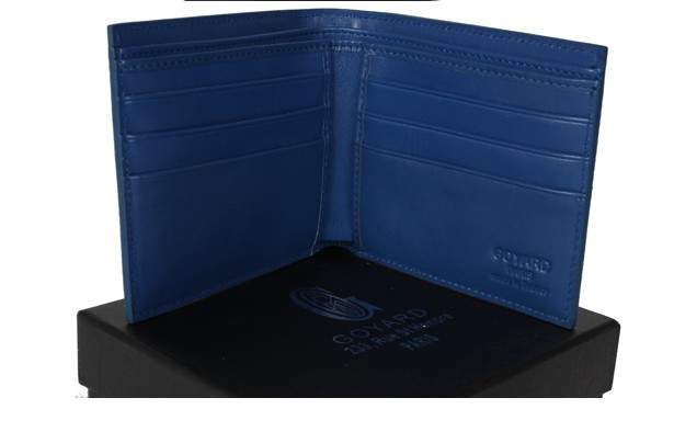 Goyard Bi-fold Wallet 020085 blue - Click Image to Close