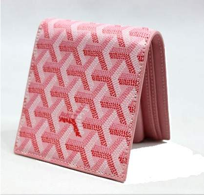 Goyard Bi-fold Wallet 020085 pink - Click Image to Close
