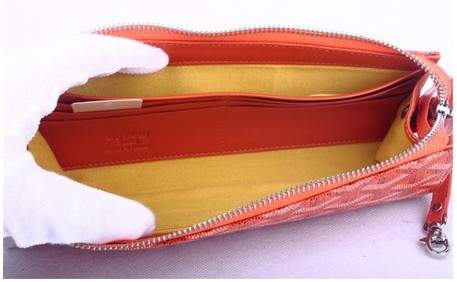 Goyard Clutch Bags 020088 Orange - Click Image to Close