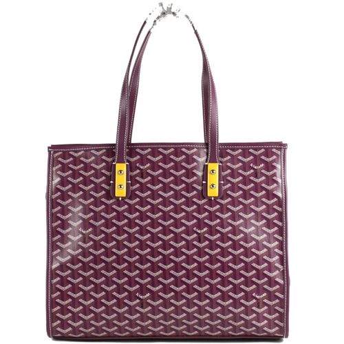 Goyard wheat tote handbag 2391 Purple - Click Image to Close