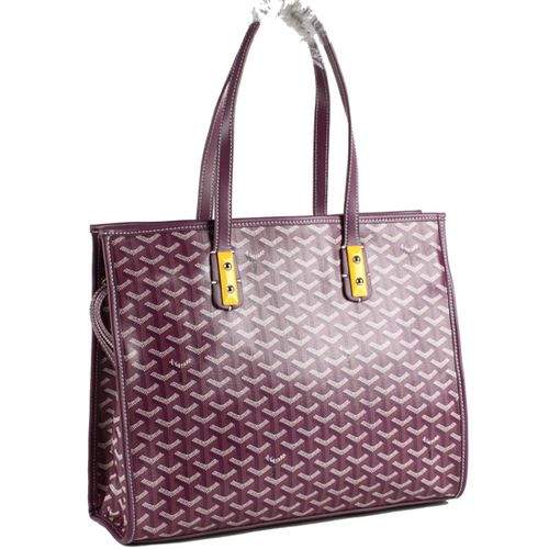 Goyard wheat tote handbag 2391 Purple