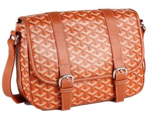 Goyard Flap Medium Shoulder Messager Bag - 8955 Orange