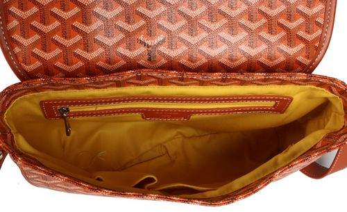 Goyard Flap Medium Shoulder Messager Bag - 8955 Orange - Click Image to Close