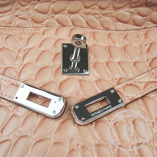 Hermes Mini Kelly 22cm H008 Light Orange Stone Leather With Silver Hardware