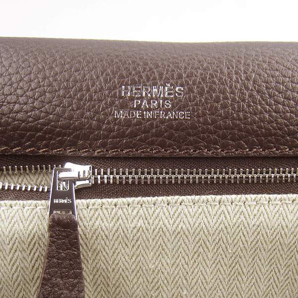 Hermes 2815 Alfred Messenger Bag - Brown - Click Image to Close