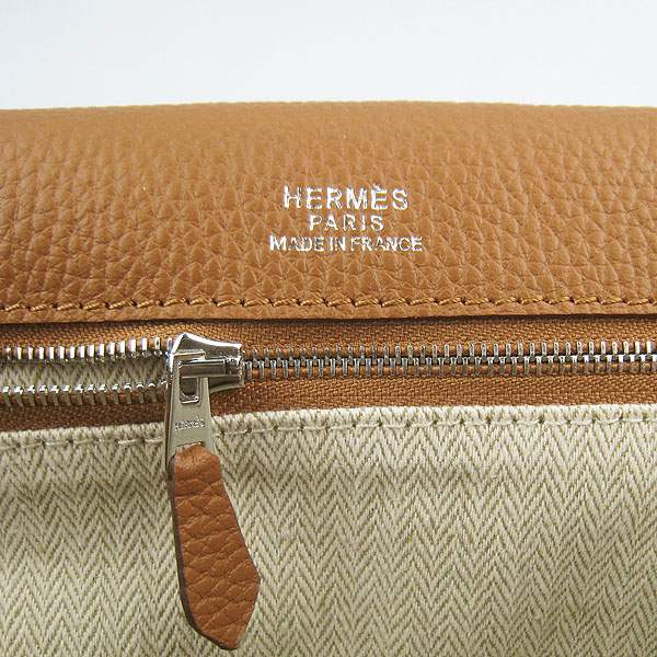 Hermes 2815 Alfred Messenger Bag - Coffee - Click Image to Close