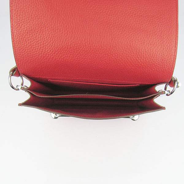 Hermes New Messenger Bag - 8078 Red - Click Image to Close
