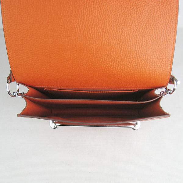 Hermes New Messenger Bag - 8078 Orange - Click Image to Close