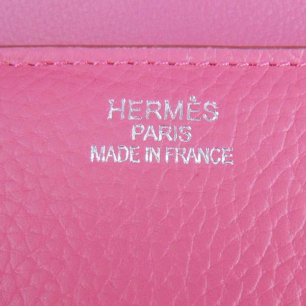 Hermes Togo Leather Messenger Bag - 8079 Peach Red