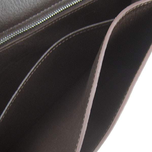 Hermes Lydie 2way Shoulder Bag - H021 Dark Coffee With Silver Hardware