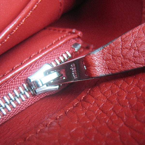 Hermes So Kelly 34cm Tote Leather Handbag - H2804 Red - Click Image to Close