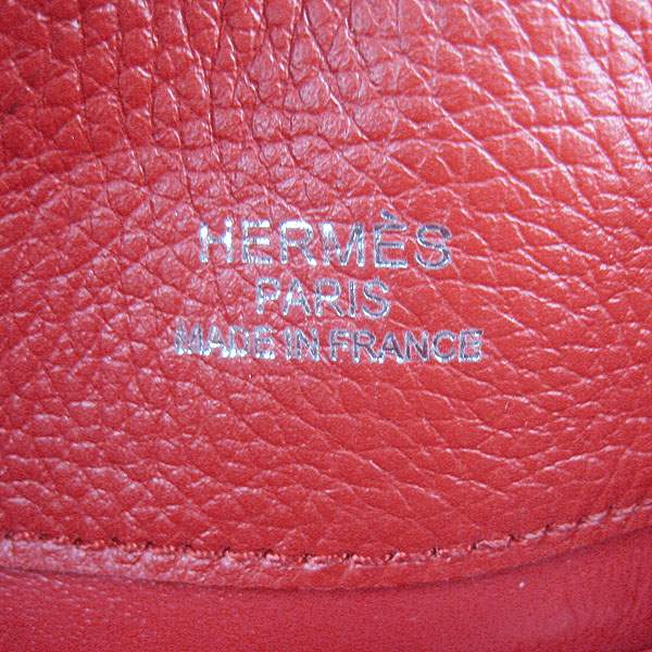 Hermes So Kelly 34cm Tote Leather Handbag - H2804 Red