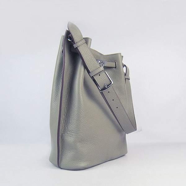 Hermes So Kelly 34cm Tote Leather Handbag - H2804 Khaki