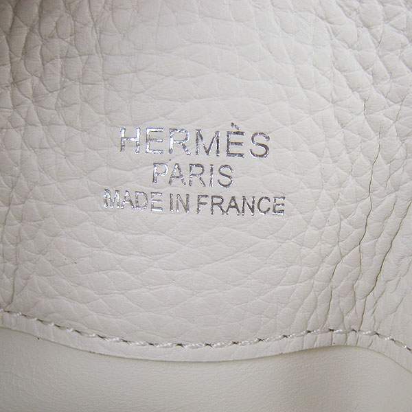 Hermes So Kelly 34cm Tote Leather Handbag - H2804 Offwhite - Click Image to Close