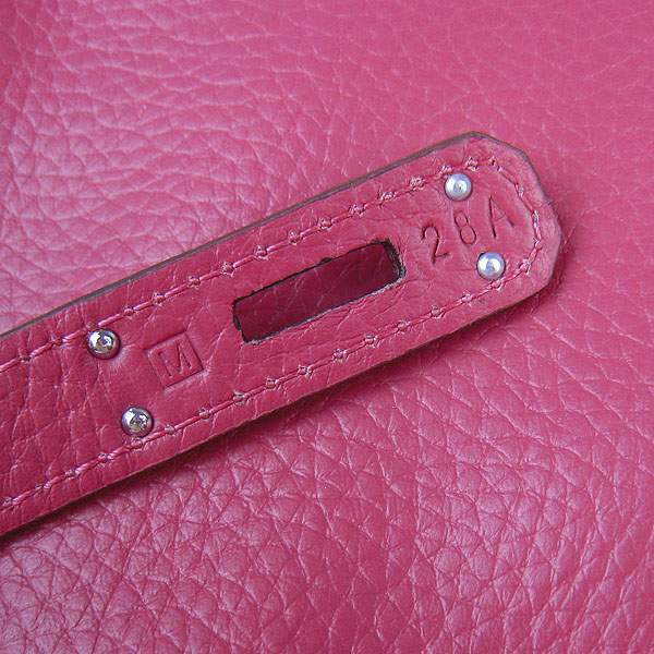 Hermes So Kelly 34cm Tote Leather Handbag - H2804 Peach Red