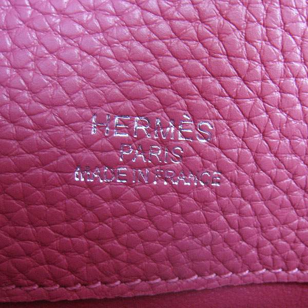 Hermes So Kelly 34cm Tote Leather Handbag - H2804 Peach Red - Click Image to Close