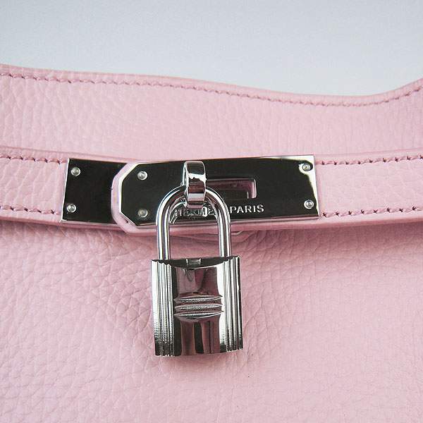 Hermes So Kelly 34cm Tote Leather Handbag - H2804 Pink - Click Image to Close