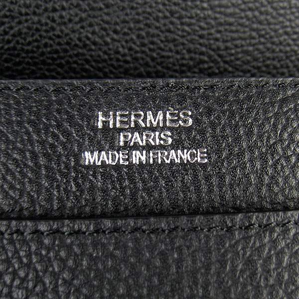 Hermes Steve Medium Messenger Bag - H2810 Black - Click Image to Close