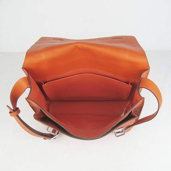 Hermes Steve Medium Messenger Bag - H2810 Orange