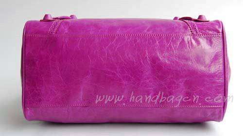 Balenciaga L084358 Violet Giant City Whipstitch Handbag