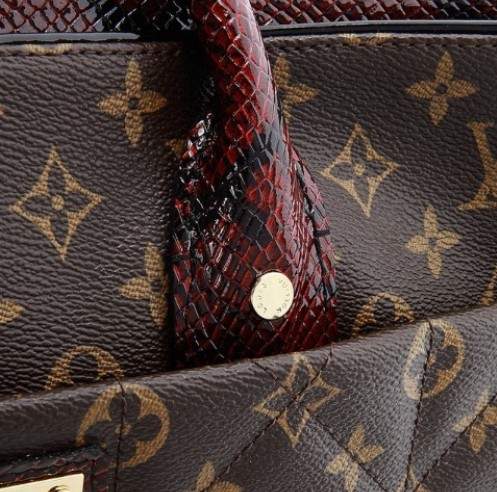 Louis Vuitton Monogram Canvas Limited Edition Hawksbill Bag Brown M40401 - Click Image to Close