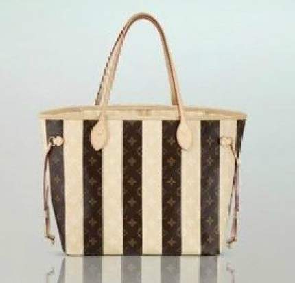 Louis Vuitton Monogram Rayures Neverfull GM Bag M40561 - Click Image to Close