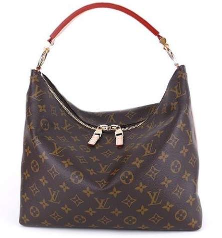 Louis Vuitton Monogram Canvas Sully MM Brown M40587 - Click Image to Close