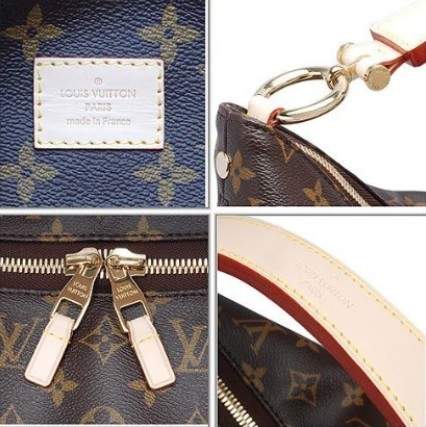 Louis Vuitton Monogram Canvas Sully MM Brown M40587 - Click Image to Close