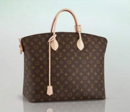 Louis Vuitton Monogram Canvas Lockit GM Top Handle Bag Brown M40614