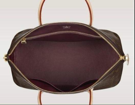Louis Vuitton Monogram Canvas Lockit GM Top Handle Bag Brown M40614 - Click Image to Close