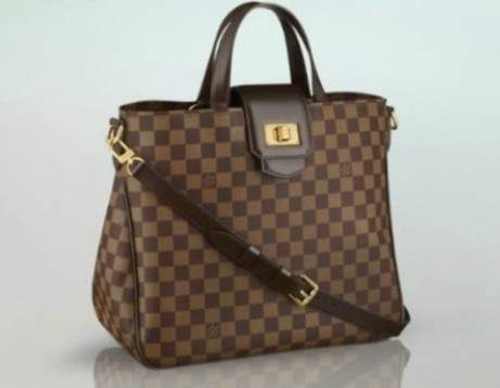 Louis Vuitton Damier Canvas Top Handle Bags M41177