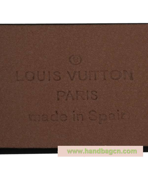 Louis Vuitton Monogram Glace Initials Belt