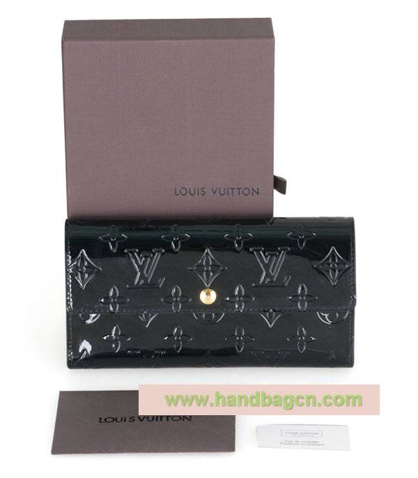 Louis Vuitton m66486 Monogram Glace Porte-Trésor International