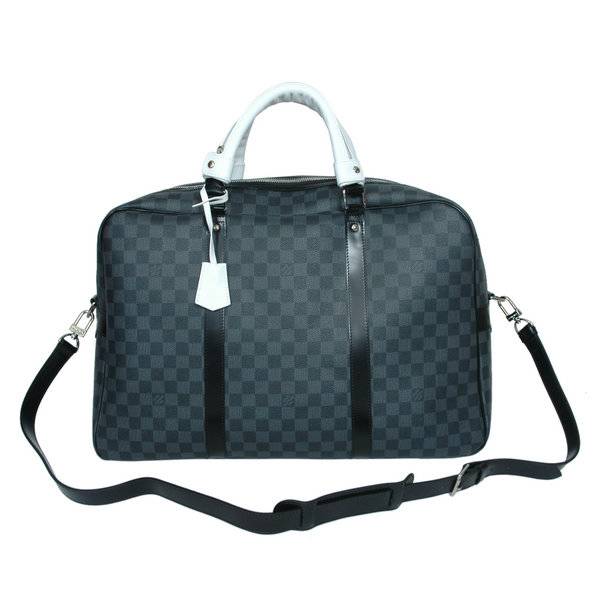 Quality Louis Vuitton N41140 Damier Graphite Canvas Travel Bag - Click Image to Close