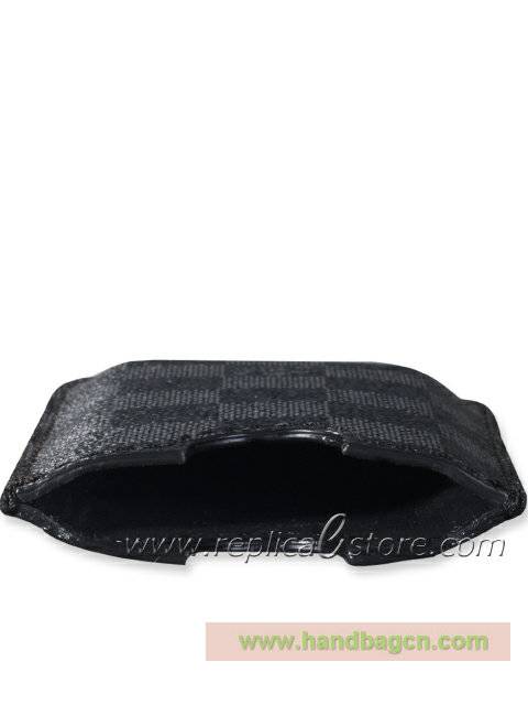 Louis Vuitton n62667 black Damier Graphite Iphone Case - Click Image to Close