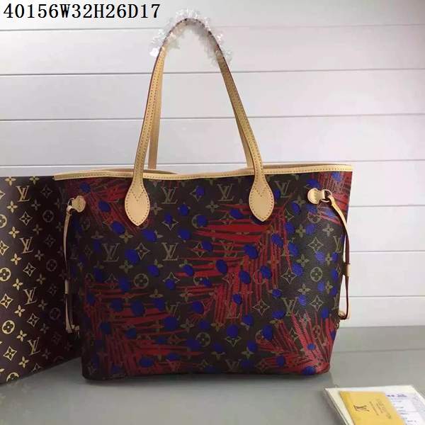 Louis Vuitton Monogram Canvas NEVERFULL MM 40156 red - Click Image to Close