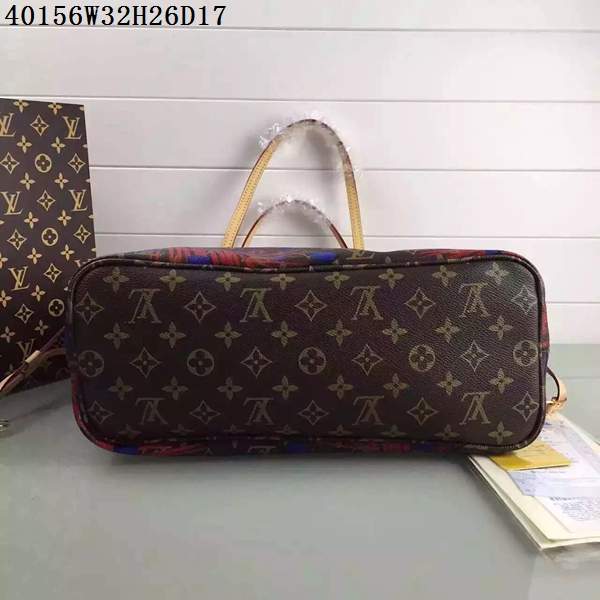 Louis Vuitton Monogram Canvas NEVERFULL MM 40156 red - Click Image to Close