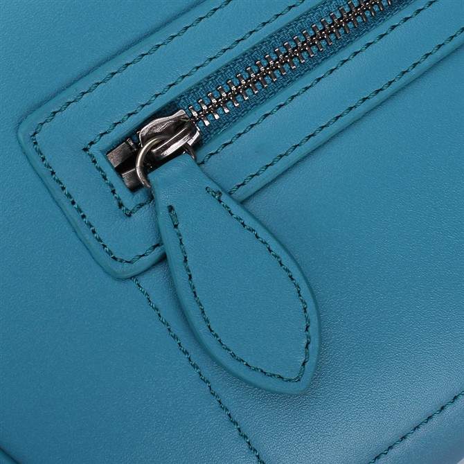 Knockoff Celine Luggage Mini 30cm Tote Bag - 88022 light blue - Click Image to Close