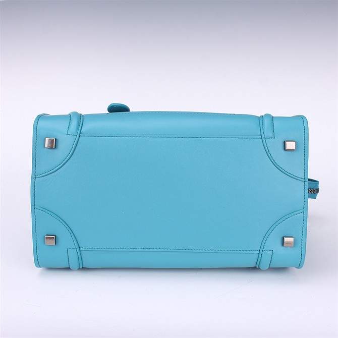 Knockoff Celine Luggage Mini 30cm Tote Bag - 88022 light blue
