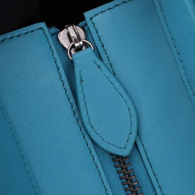 Knockoff Celine Luggage Mini 30cm Tote Bag - 88022 light blue - Click Image to Close