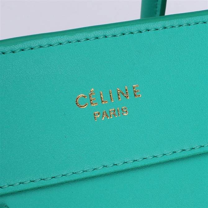Knockoff Celine Luggage Mini 30cm Tote Bag - 88022 light green