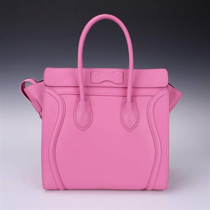 Knockoff Celine Luggage Mini 30cm Tote Bag - 88022 light pink