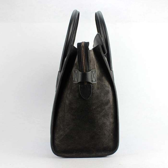 Knockoff Celine Luggage Mini 30cm Tote Bag - 88022 Blue/Brown/Black - Click Image to Close