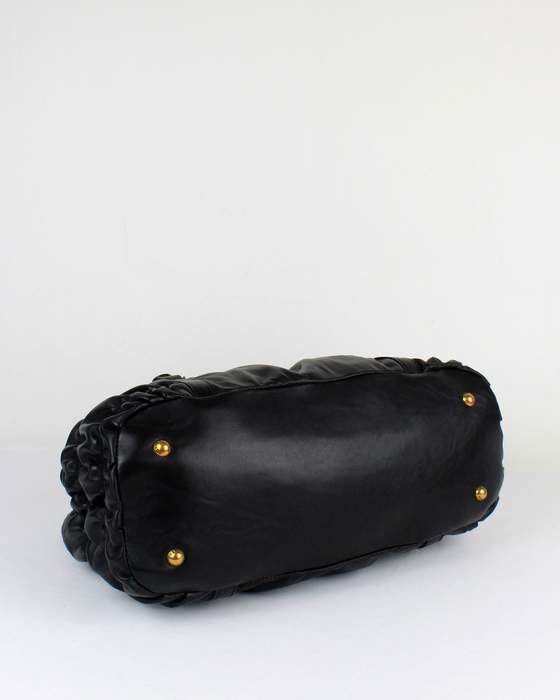 Prada Nappa Leather Tote Bag - 8022 Black