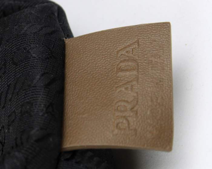 Prada Gaufre Nappa Leather Tote Bag - 8027 Khaki