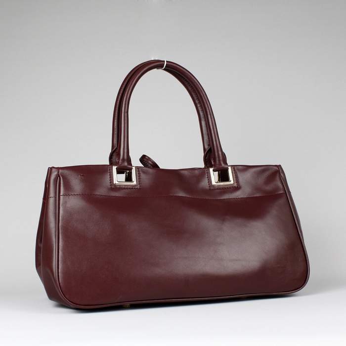 Prada Nappa Leather Handbag - 8201 Wine Red