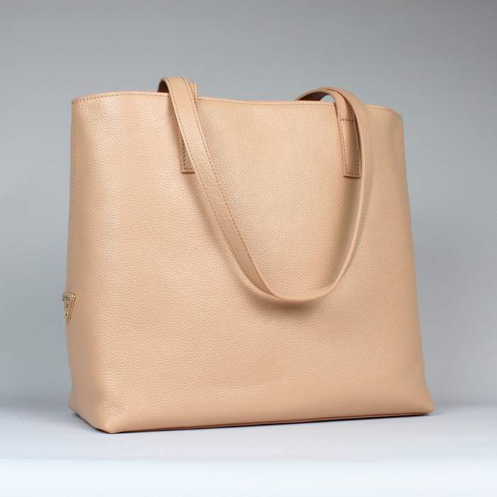 Prada Calfskin Shopper Bag - 8204 Pink