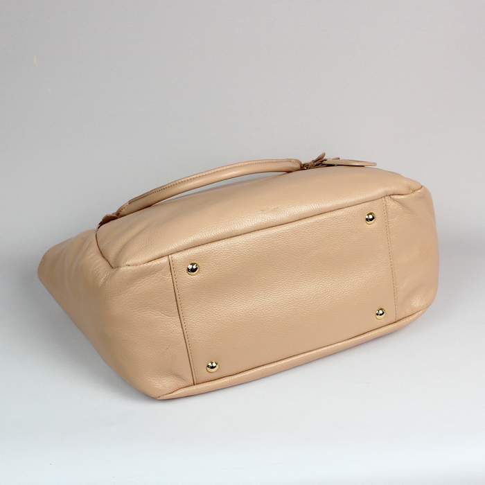 Prada Grained Calf Leather Tote Bag - 8206 Pink