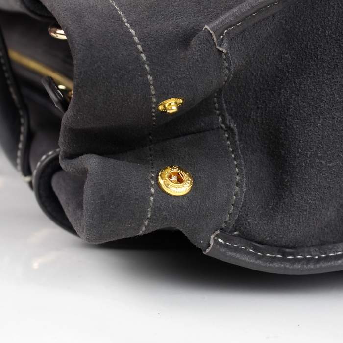 Prada Top Handle Bag With Detachable Shoulder Strap 8501 Grey