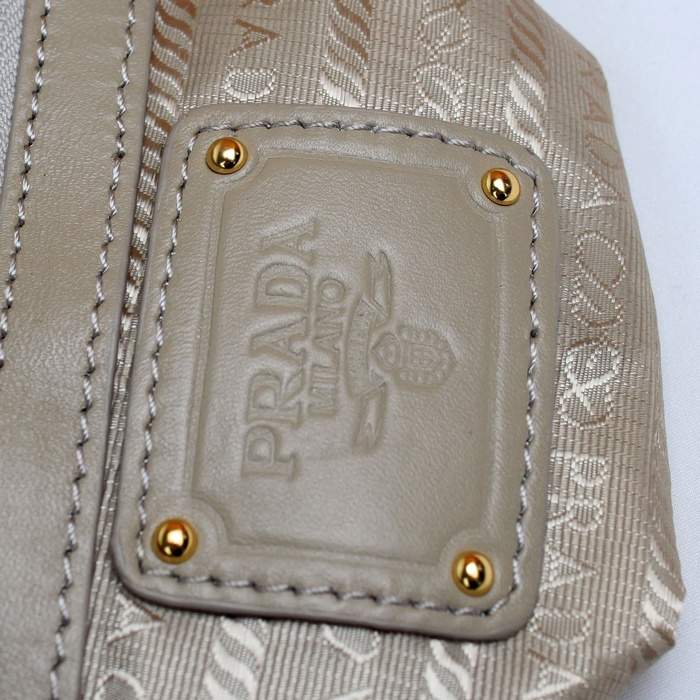 Prada Nappa Leather Tote Bag - 8826 Grey